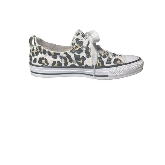 Converse All Star Cheetah Leopard Animal Print Sneakers Woman's 7 - Picture 5 of 12